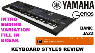 YAMAHA GENOS STYLE - JAZZ - BigBandCount