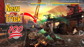 I learned a new trick with glitched Marcus 🛐💯 || shadow fight arena
