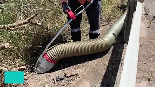 Litter Master cleans up roadside rubbish removal