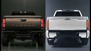 2024 Toyota Tacoma vs Toyota Tundra 2023