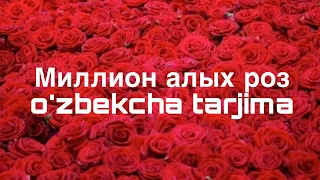 Алла Пугачева "Миллион алых роз" o'zbekcha tarjima🌹🌹🌹