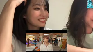 Nayeon & Momo reaction to BTS 'Permission to Dance' M/V