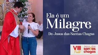 ELA É UM MILAGRE DE JESUS DAS SANTAS CHAGAS |TESTEMUNHO | PADRE REGINALDO MANZOTTI