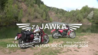 JAWA 650 OHC vs  JAWA 300CL