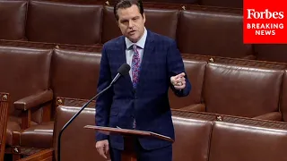 'If House Democrats Were So Worried About Violence...': Matt Gaetz Rips Dems Over Red Flag Law