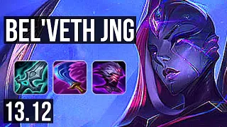 BEL'VETH vs GRAVES (JNG) | 700+ games, Legendary, 16/4/8 | EUW Diamond | 13.12