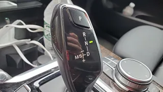 2020 BMW X3 Tutorial - Electronic Gear Selector Operation