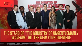 The Stars of "The Ministry of Ungentlemanly Warfare" Hit the New York Premiere