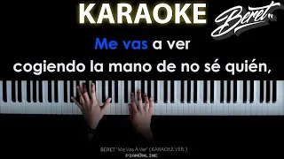 Me Vas a Ver - BERET - KARAOKE LETRA Piano Cover Tutorial PARTITURA MIDI