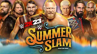 WWE 2K23 SUMMERSLAM Universe Mode Highlights