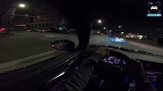 AUDI RS6 C8   NIGHT DRIVE POV by AutoTopNL 1