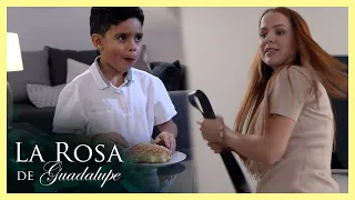 Doris castiga a Lalito con el cinturón por comerse una concha |La rosa de Guadalupe 2/4 |Silencio...