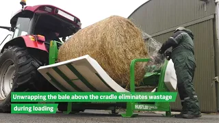 Maximum Versatility with a Hustler Chainless Bale Feeder