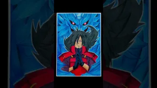 #short||Drawing-Uchiha Madara with Perfect Susanoo||Naruto Shippuden