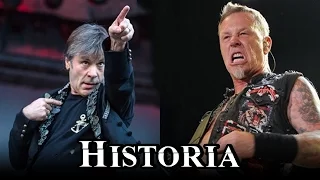 TODO sobre la PELEA de IRON MAIDEN y METALLICA