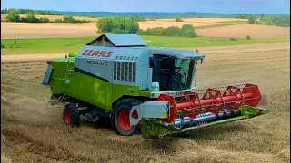 JEČMENY 2022 - Claas Mega 370, Claas Dominator 218 Mega | ŽNĚ 2022