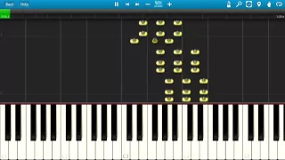 Darude - Sandstorm - Piano Tutorial - Synthesia - How To Play Sandstorm by Darude on piano
