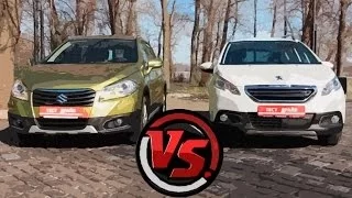 Suzuki SX4 S-Cross VS Peugeot 2008. Сравнительный тест