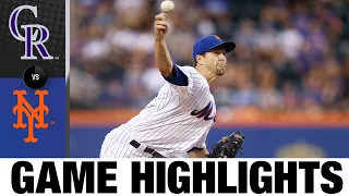 Rockies vs. Mets Game Highlights (8/25/22) | MLB Highlights