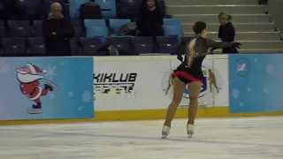 2017 Santa Claus Cup : Aneta JANICZKOVA(CZE) - FS SENIOR LADIES, Free skating