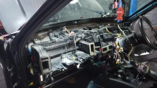 Jeep Grand Cherokee Замена радиатора печки Heater metric replacement