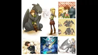 hiccup vs astrid vs toothless