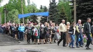 ПАРАД ПОБЕДЫ 9 МАЯ В ГОРОДЕ НОВОГРОДОВКА ДОНЕЦКОЙ ОБЛАСТИ 6