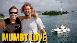 Aussies appreciate the AWESOME MUMBY CATAMARAN - Sailing Life on Jupiter EP128