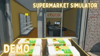 Supermarket Simulator (Demo Gameplay)