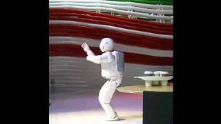ASIMO dancing