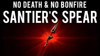 No Death & No Bonfire - Santier's Spear (Dark Souls 2 SotFS)