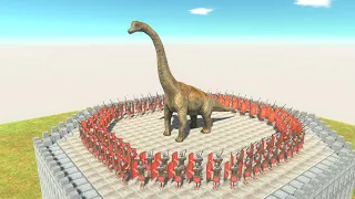 100 Romanus vs Every Unit - Animal Revolt Battle Simulator