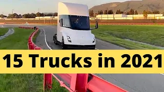 Tesla To Debut 15 Semi Trucks in 2021 with PepsiCo