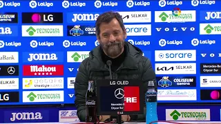 Rueda de prensa Getafe CF vs Granada CF