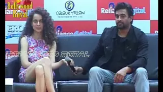 Kangana & R Madhavan for promotions at Reliance Store for ''Tanu Weds Manu Returns'  2