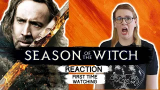 SEASON OF THE WITCH (2011) REACTION VIDEO! FIRST TIME WATCHING!