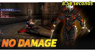 Ninja Gaiden Sigma: MC | Kitetsu Doppelgänger  - Defeated in 8.54 seconds | Master Ninja
