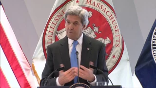 Secretary of State John Kerry on Advanced Nuclear Power and Zero Emissions - January 2017