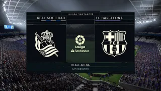 FIFA 22 | Real Sociedad vs FC Barcelona - Reale Arena | 21/08/2022/ | Gameplay