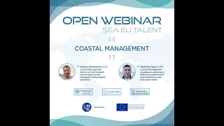 SEA-EU Talent webinar: Coastal Management (FULL session)