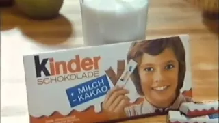 Kinder Schokolade Werbung 1988
