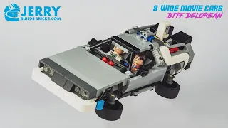 Custom LEGO BTTF DeLorean instructions (MOC #127)