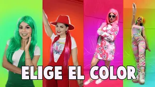 SOBREVIVIENDO CON 3 COSAS DE TU COLOR - 24 horas de Colores / Gaby y Gilda