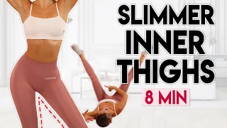SLIM INNER THIGHS (get results) | 8 minute Workout