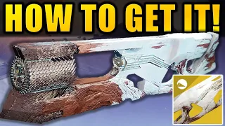 Destiny 2: How to Get the RUINOUS EFFIGY Exotic Trace Rifle! | Season of Arrivals