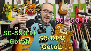 Harley Benton SC-550 II SC-550 Gotoh i SC-DLX Gotoh: Prezentacja, opinia i różnice