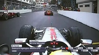 F1 Onboard Highlights - F1 2008 - R06 - Monaco Grand Prix