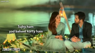 Kasa-e-Dil OST || Lyrics | Sahir Ali Bagga | Full Song HD video 1080p Zoheb R Lyrics
