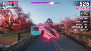 (Asphalt 9) some ghost slipstream mp races