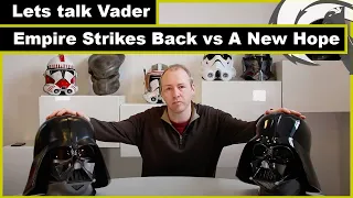 Darth Vader helmet - The Empire Strikes Back Comparison